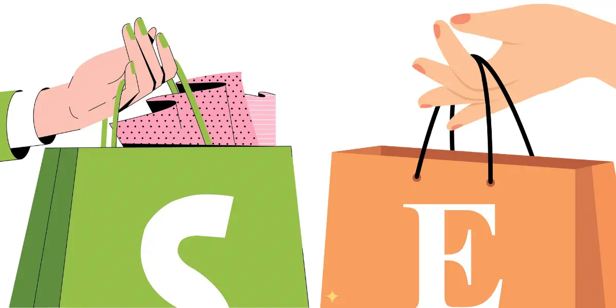 internetine prekyba lietuvoje shopify etsy woocommerce