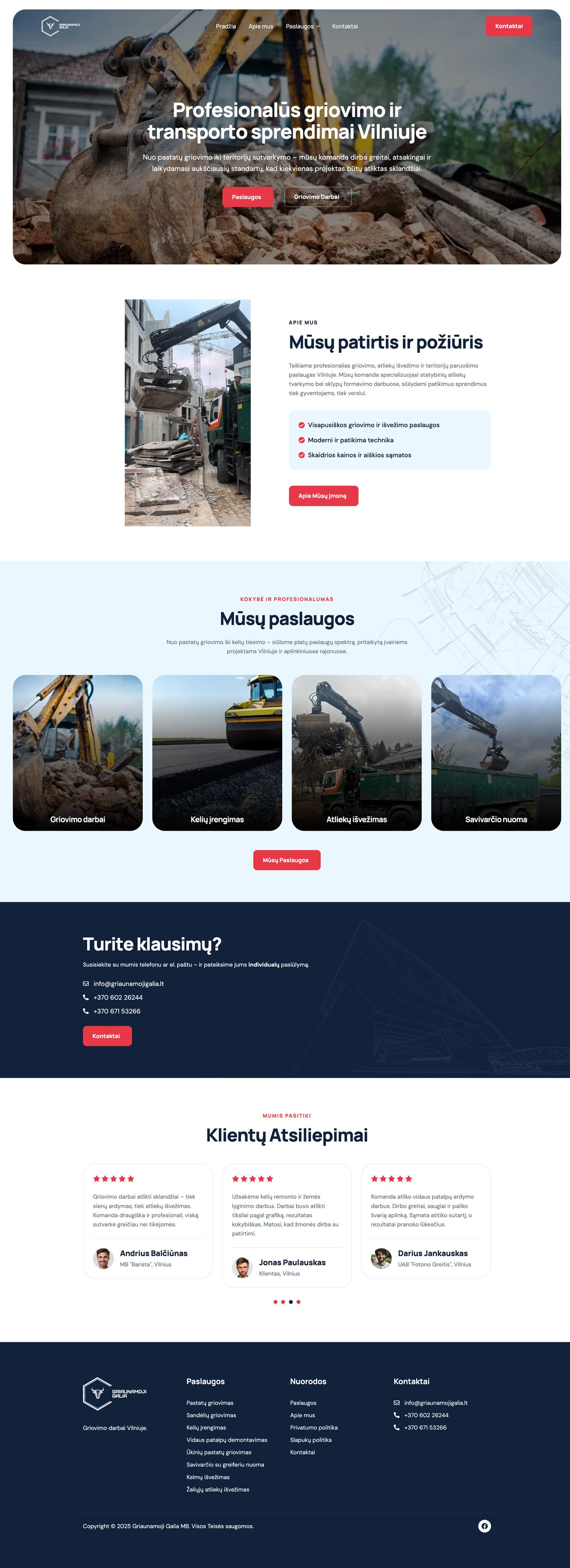 griaunamoji galia internetine svetaine