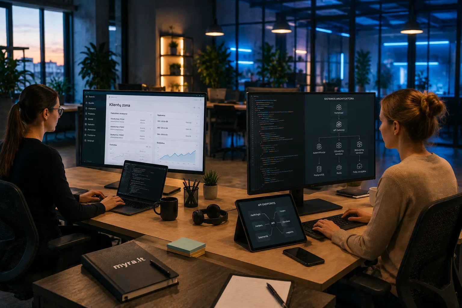 Individualiai programuotos interneto svetainės kūrimas